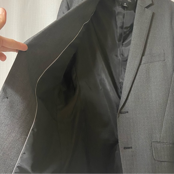 INC International Concepts Slim Fit Suit Size Small Blazer 30 x 30 Pants - Picture 4 of 15